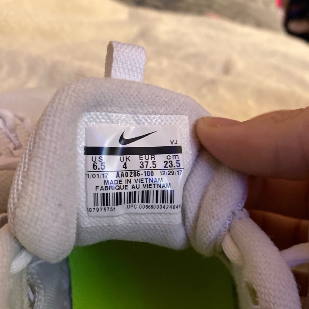 Nike Kids White Sneakers